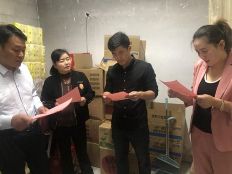 蒙城縣城關(guān)街道冷澗社區(qū)開展企業(yè)四送一服走訪活動