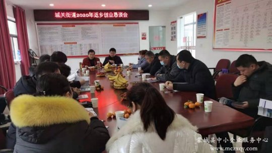 蒙城縣城關街道召開返鄉(xiāng)創(chuàng)業(yè)懇談會
